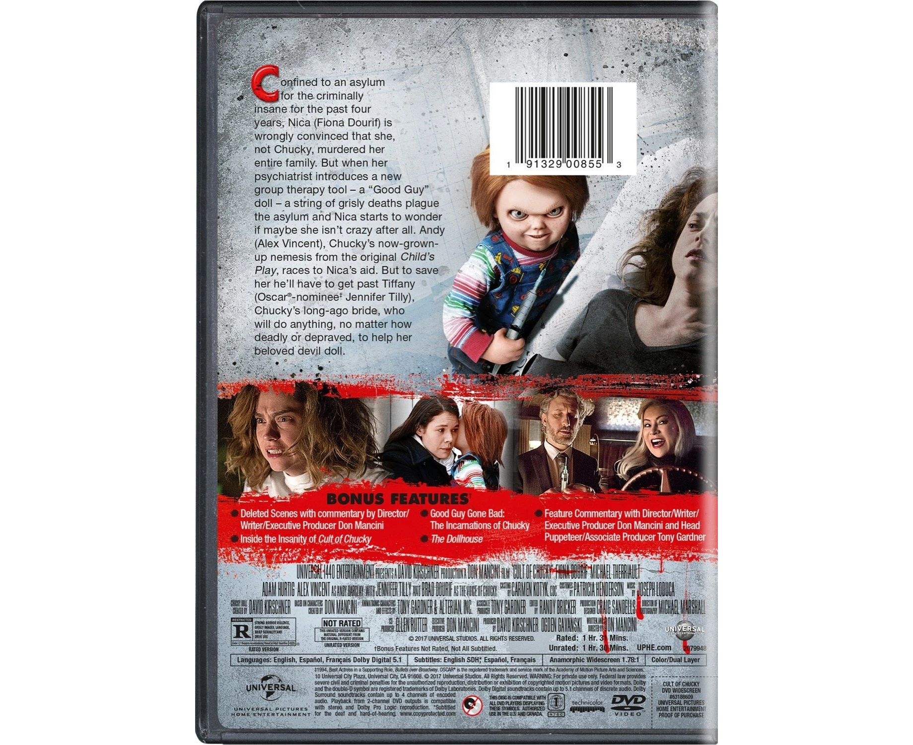 Cult of Chucky  [DVD REGION:1 USA] Unrated USA import