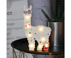 Alpaca Toys LED Night Lighting Children Wall Decor Bedroom Llama Lamp