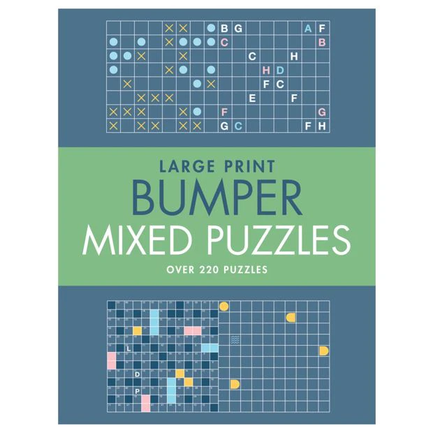 Target Large Print Bumper Mixed Puzzles