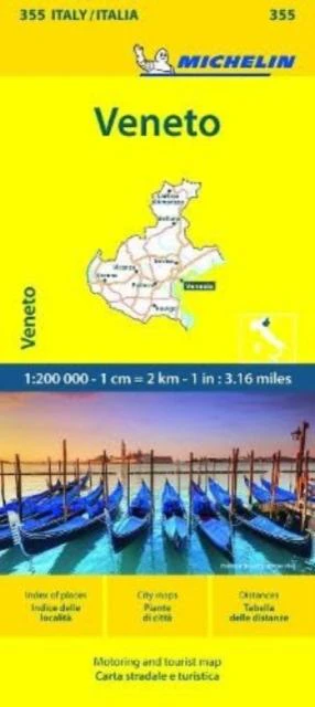 Veneto  Michelin Local Map 355 by Michelin