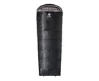 Domex Black Ice Standard -8C Right Side Zipper Synthetic Sleeping Bag Black