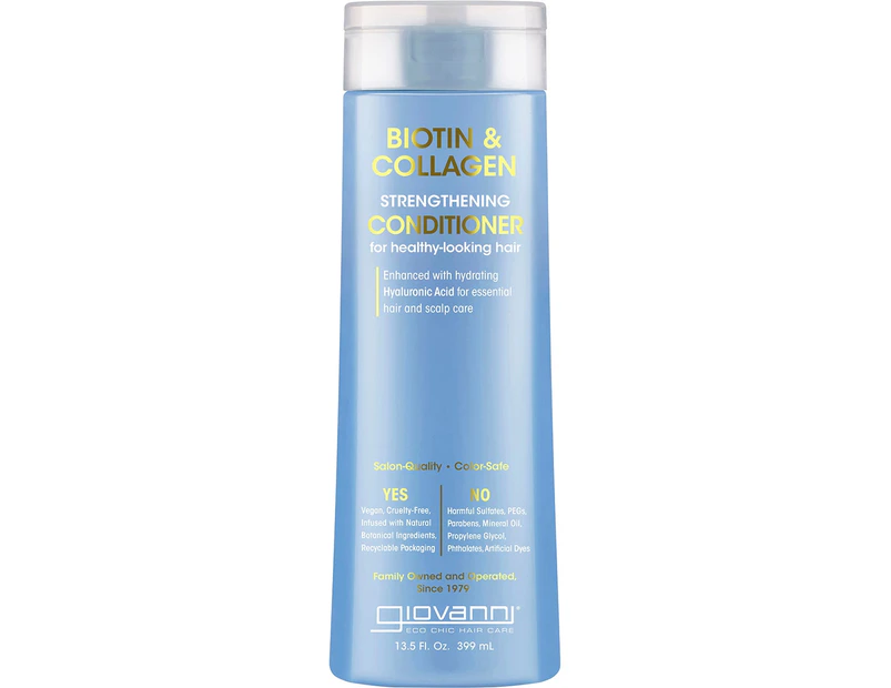 GIOVANNI Conditioner Biotin & Collagen Strengthening 399ml