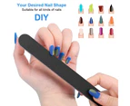 12PCS Nail Files and Buffers - Do Your Own Nail Care at Home - Professional Manicure Tools which can Shape and Smooth Your Nail - Nail Files for Acrylic