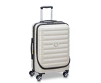 Delsey Shadow 66cm Top Loader Medium Luggage - Ivory