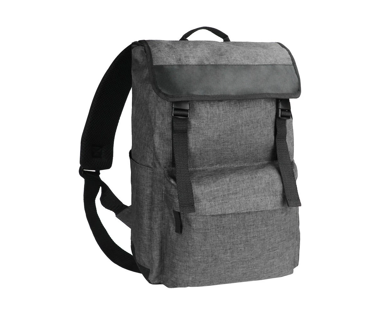 Clique Melange Backpack (Grey Melange) - UB276