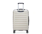 Delsey Shadow 66cm Top Loader Medium Luggage - Ivory