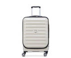 Delsey Shadow 66cm Top Loader Medium Luggage - Ivory