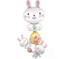 SuperShape Giant Easter Multi-Balloon Bunny Stacker