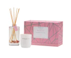 Bramble Bay Crystal Infusions Candle & Diffuser Gift Box Set Rose Quartz