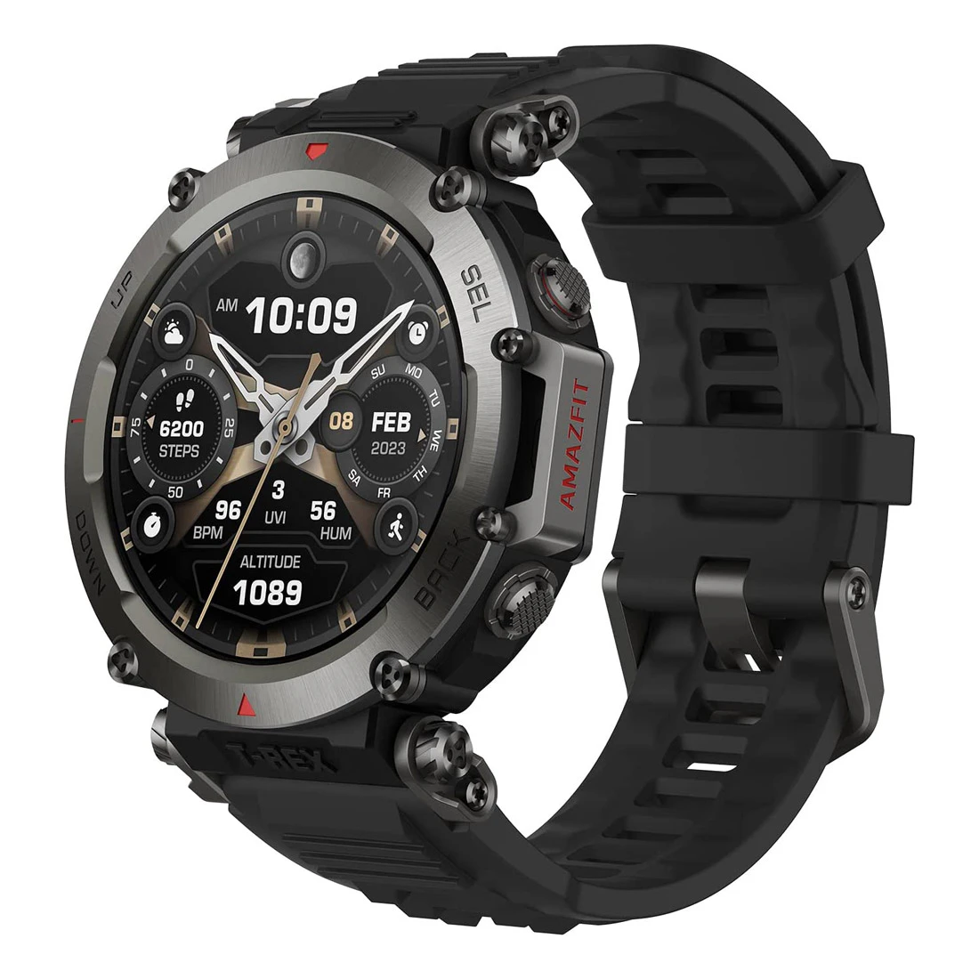 Amazfit T-Rex Ultra Smart Watch (47mm) - Black