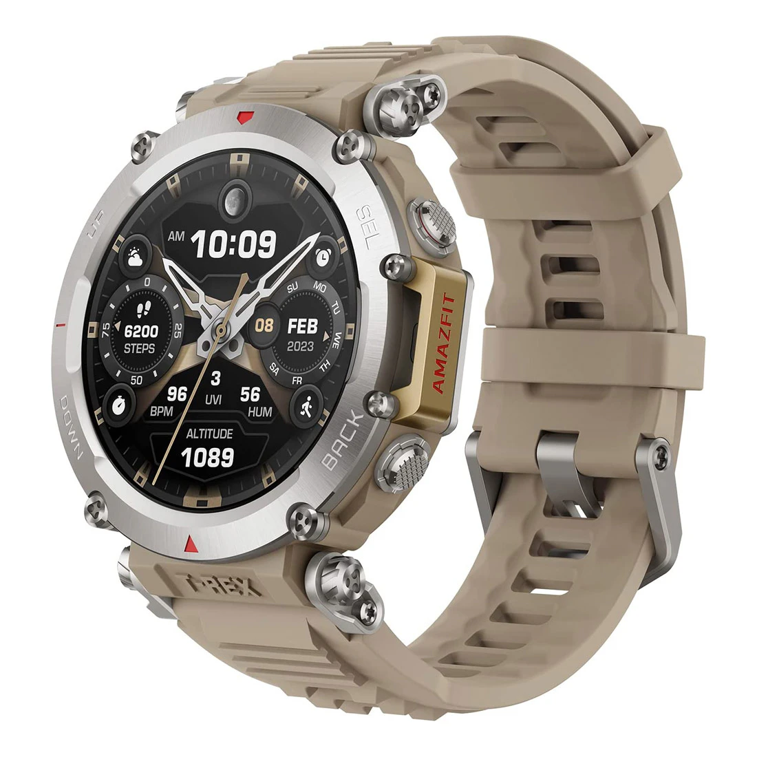 Amazfit T-Rex Ultra Smart Watch (47mm) - Brown