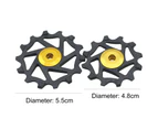12T 14T Ceramic Bearing Derailleur Pulley Wheel for SRAM Shimano M9000 M980 M8000 Golden
