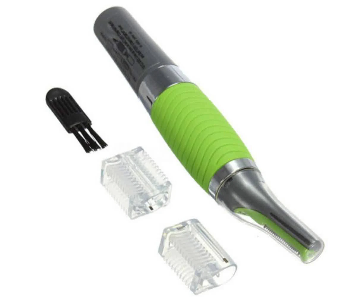 Nose Hair Trimmer Ear Eyebrows Neck Hair Razor With Light Micro Touch