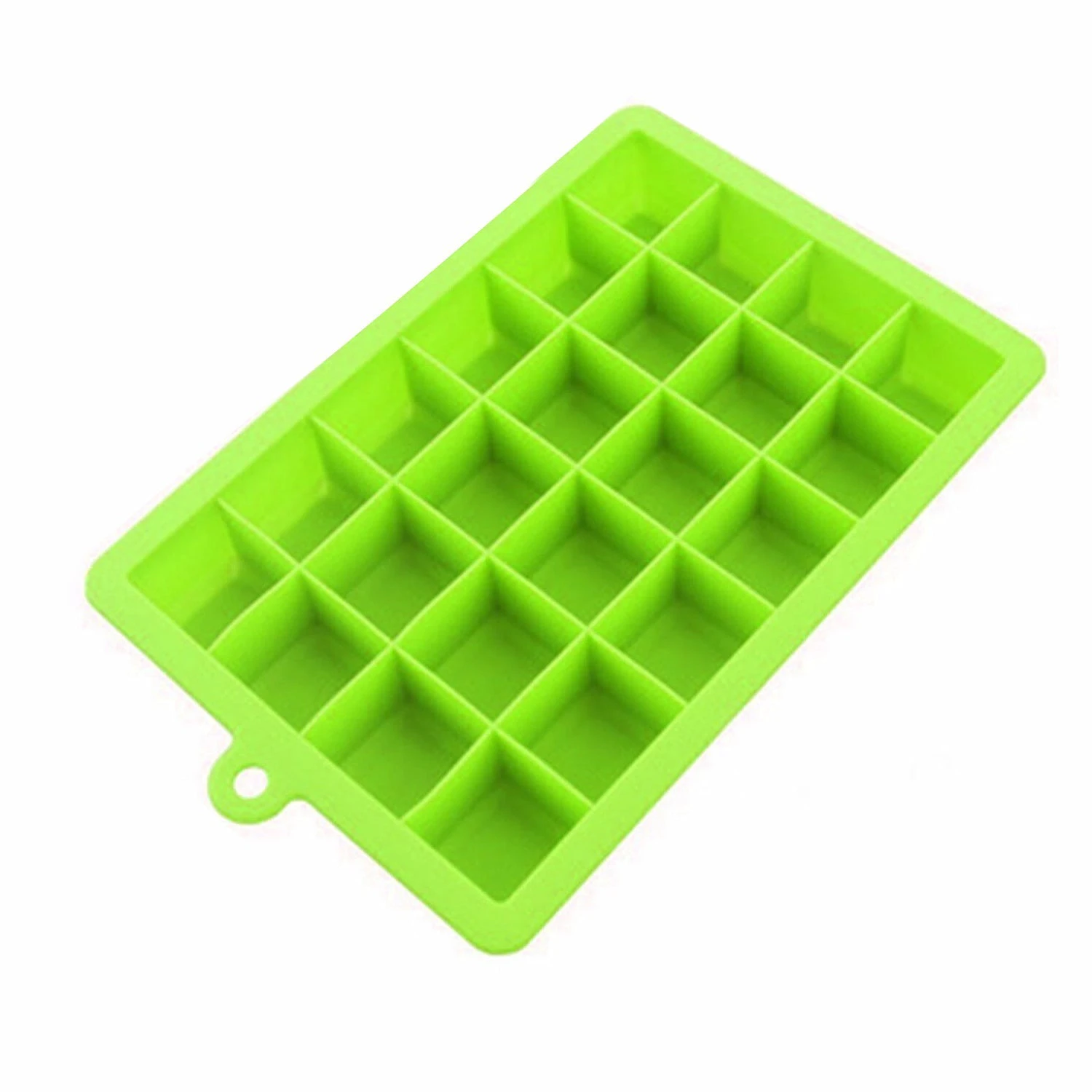 Home Kitchen Silicone Ice Cube Maker - 1pc Green