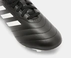 Adidas Kids'/Youth Goletto VIII Firm Ground Football Boots - Black/White