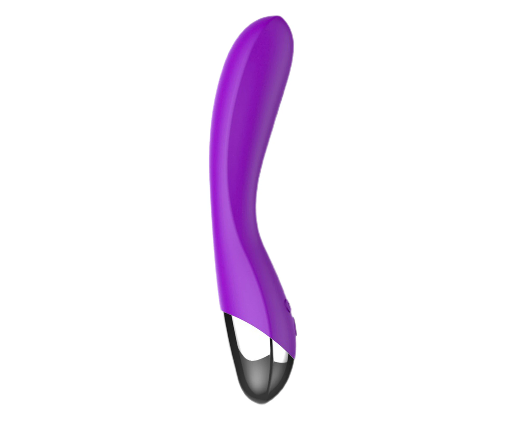 G Spot Masturbator Easy to Use Soft Silicone Clit Stimulator Masturbator Massage Stick for Bedroom-Purple