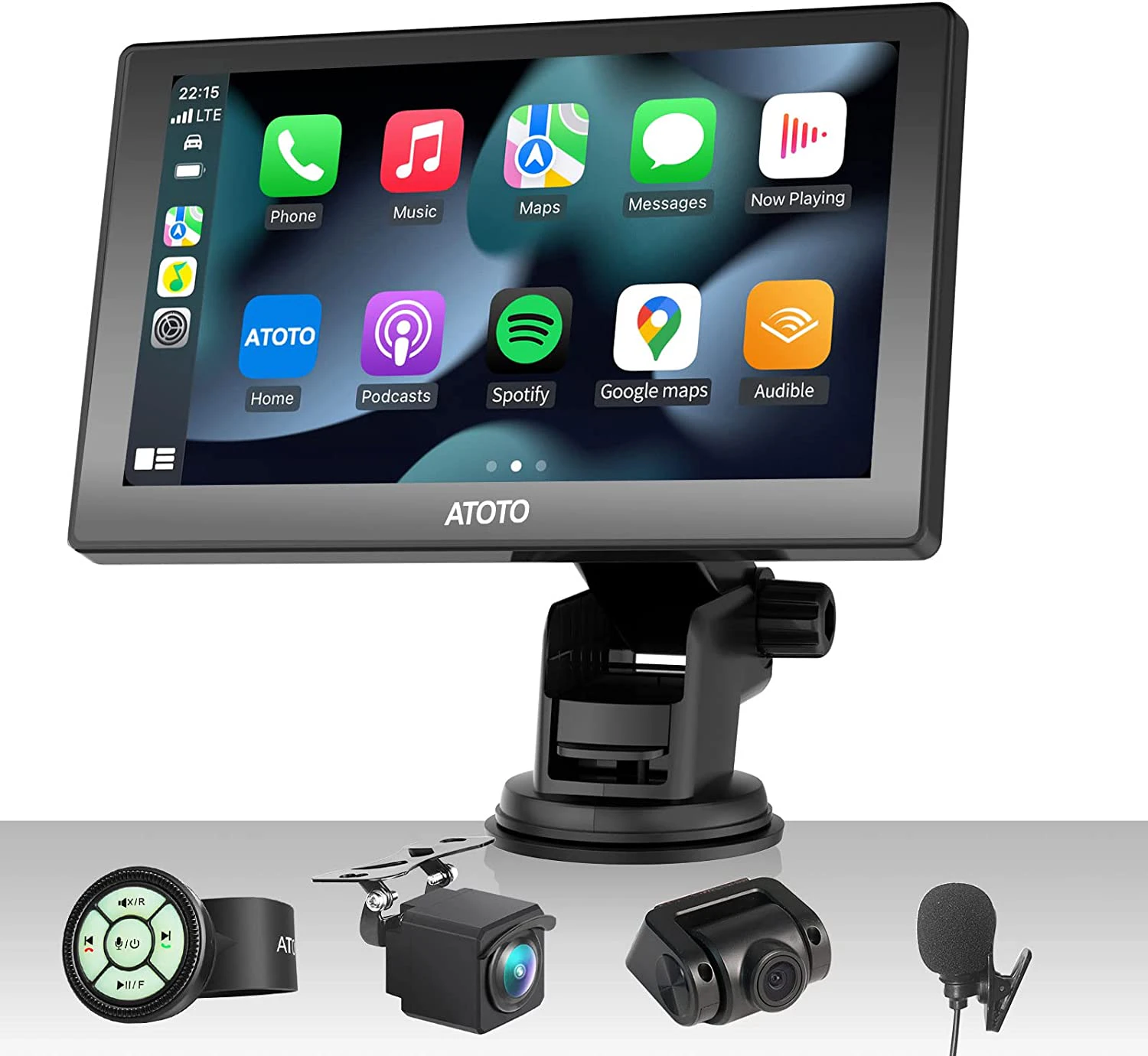 ATOTO P8 PRO Apple Carplay and Android Auto On-Dash GPS Unit With Dual Cameras