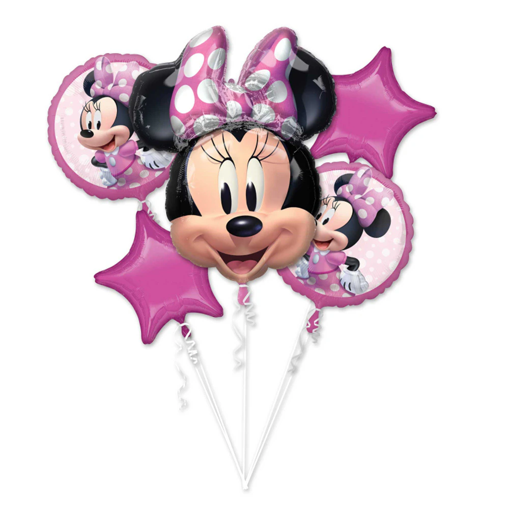 Minnie Mouse Forever Foil Balloon Bouquet