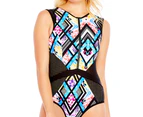 Heaven Mirage Scuba Swim One Piece H8057MI Multi