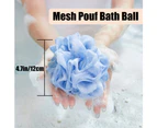 10 Pack Shower Sponge Loofahs,Multi-Color Mesh Pouf Bath Shower Ball