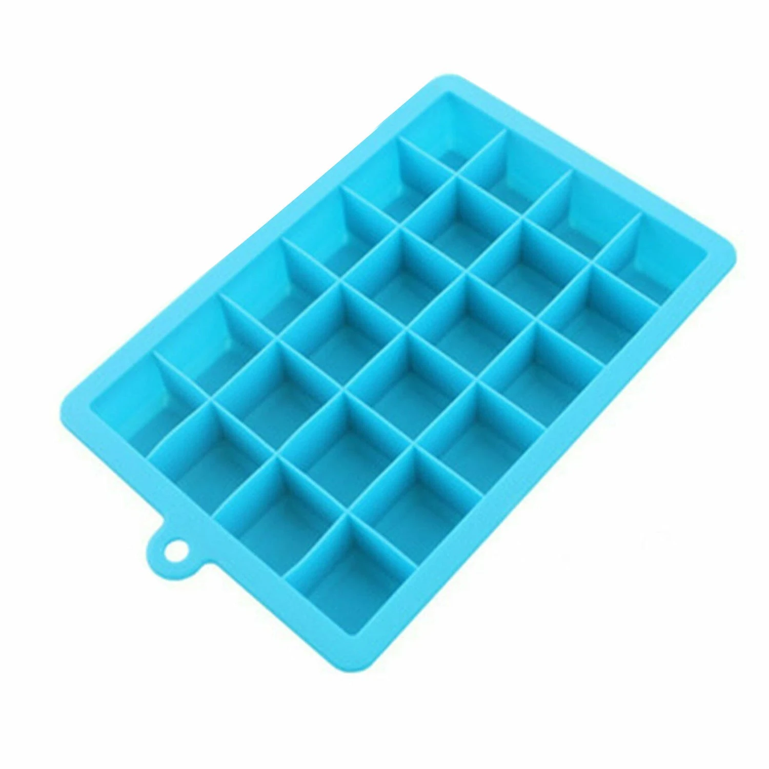 Home Kitchen Silicone Ice Cube Maker - 1pc Blue