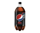 8pc Pepsi Max Cola Flavoured Zero Sugar Soft Drink Sparkling Soda Bottles 2L