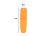 Foldable Golf Divot Tool Ball Marker Pitch Cleaner Training Accessories for Outdoor-Orange