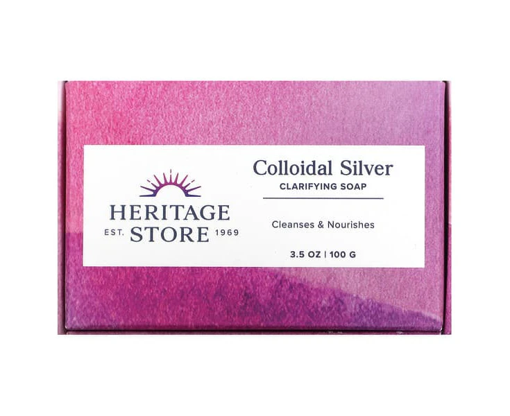 Colloidal Silver Clarifying Soap, 3.5 oz (100 g)