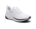 Propet Tour WAA112 Women's US6/EU36.5 Knit Sneaker Walking Lace Up Shoe White - White
