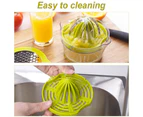 Manual Professional Juicer Fruit Press Lime Press With Container 400Ml, 4 In 1 Dishwasher Safe