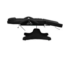 vidaXL Massage Table Black 180x62x(86.5-118) cm