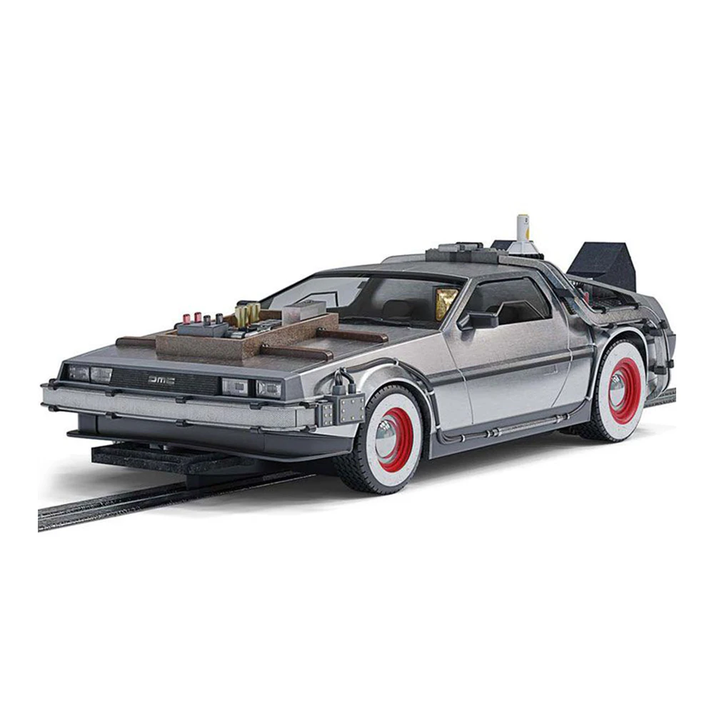 Scalextric 1:32 Scale Back To The Future Part 3 Time Machine Model Car C4307