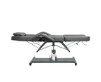 vidaXL Massage Table Grey 180x62x(87-112) cm