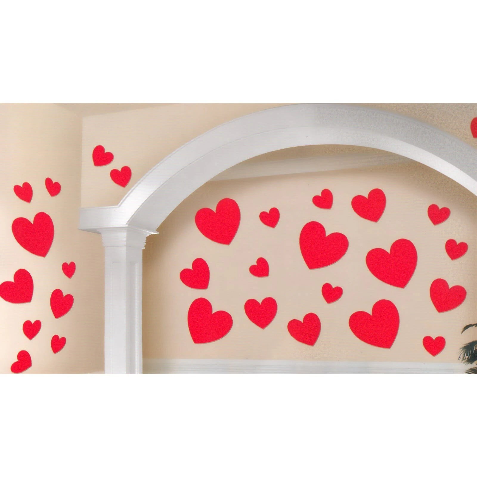 Heart Cutout Wall Decorations (Pack of 30)