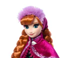 Mattel Disney Frozen Anna & Elsa Doll Set, 2 Disney Princess Collector Fashion Dolls Celebrating Disney 100 Years of Wonder, Inspired by the Movie