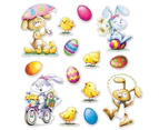 Assorted Easter Rabbit And Chick Cutouts (Pack of 14)