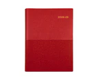 2024-2025 Financial Year Diary Collins Vanessa A5 Day to Page Red FY185.V15