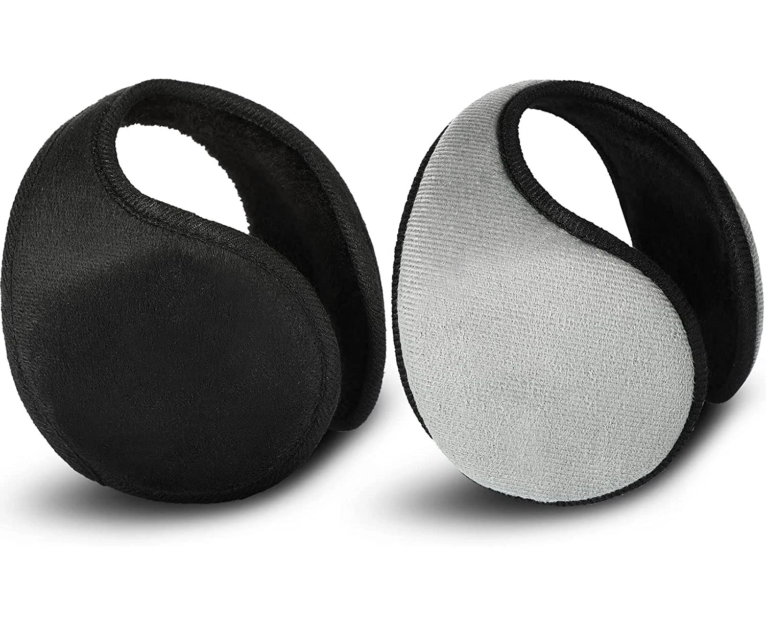 2 Packs Ear Warmer Fleece Earmuff Winter Accessory for Men Women