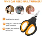 Nail Clippers - Professional Trimmer- Trimmers Suits All Small Animals Such As Dogs, Cats,Kittens, Birds, Hedgehogs