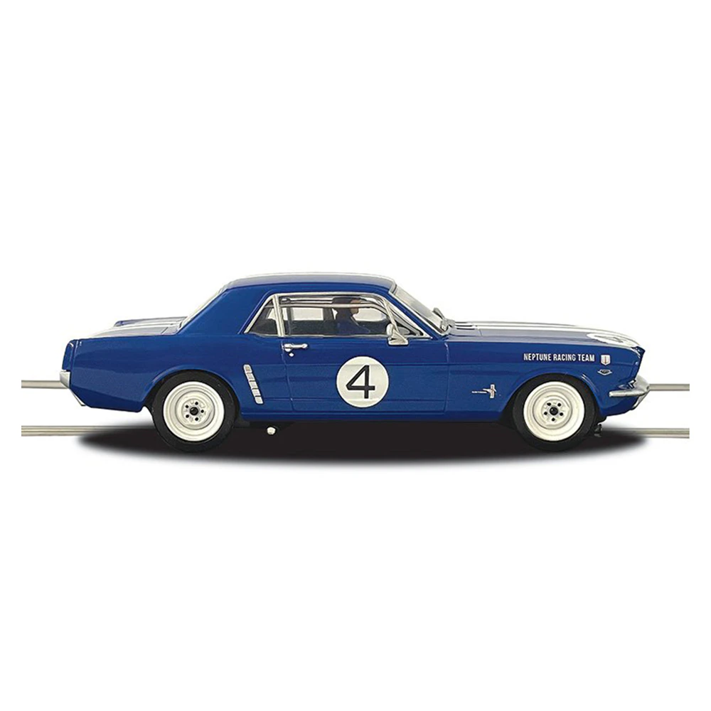 Scalextric 1:32 Scale Ford Mustang Neptune Racing Norm Beechey Car Model C4458