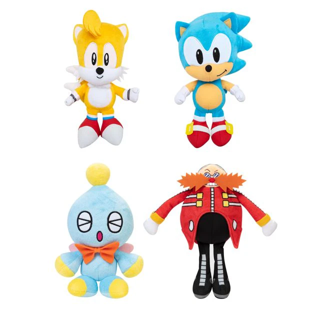 Sonic The Hedgehog 7-Inch Basic Plush - Assorted*