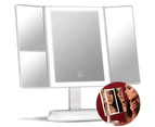 Large Makeup Mirror with Natural LED Lights