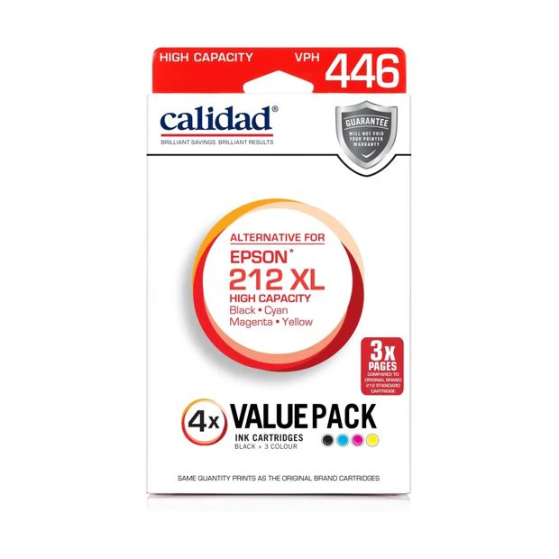 Target Calidad Epson 212 XL Ink Cartridges - 4 Pack