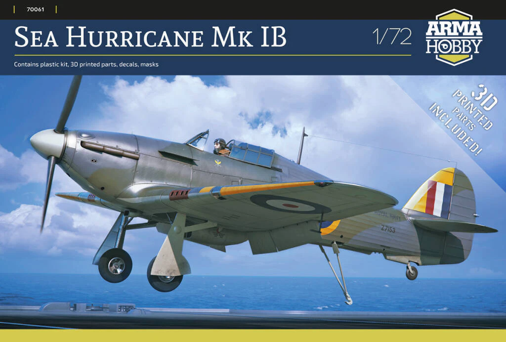 Arma Hobby 1/72 Sea Hurricane Mk Ib Plastic Model Kit