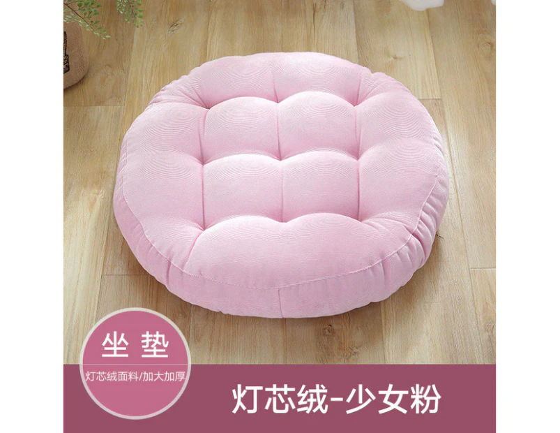 Floor Pillow,Solid Square Tufted Seat Cushion Thicken Corduroy Pillow