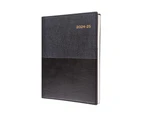 2024-2025 Financial Year Diary Collins Vanessa A4 Day to Page Black FY145.V99