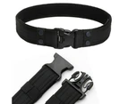 Mens Canvas Outdoor Tactical Belt Heavy Duty Army Waist Web Strap Combat Belts