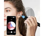 WiFi Ear Wax Removal Camera Ear Scope Visual Ear Cleaner Ear Wax Removal Tool Kit Black
