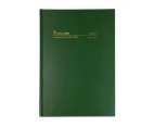 2024-2025 Financial Year Diary Collins A6 Week to View Green 36M4.P40