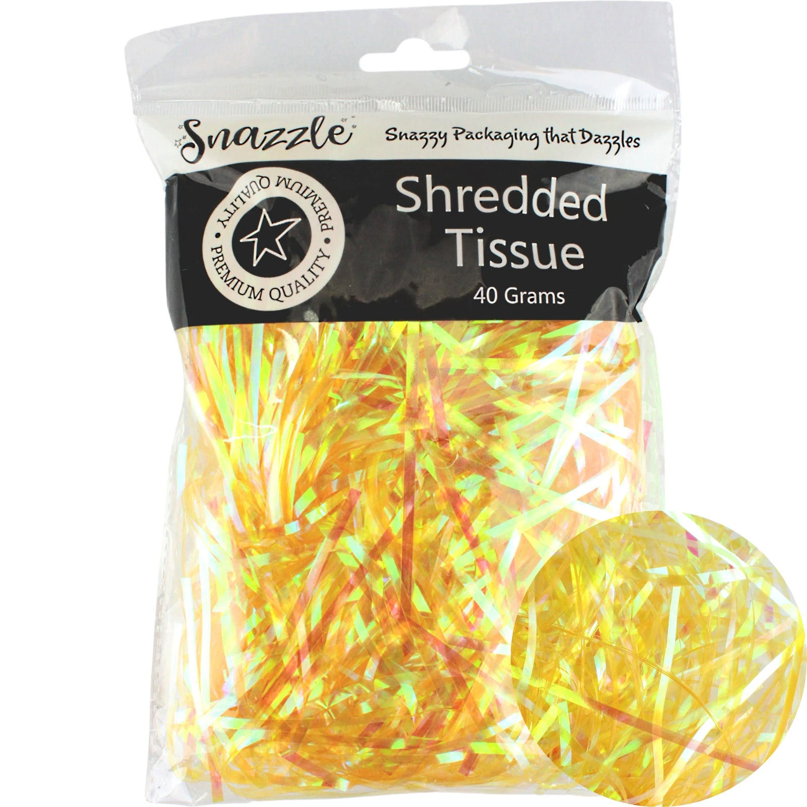 Yellow Shredded Cellophane (40g Bag)